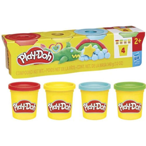 Picture of PLAYDOH CLASSIC COLOURS ASSORTED 4 PACK